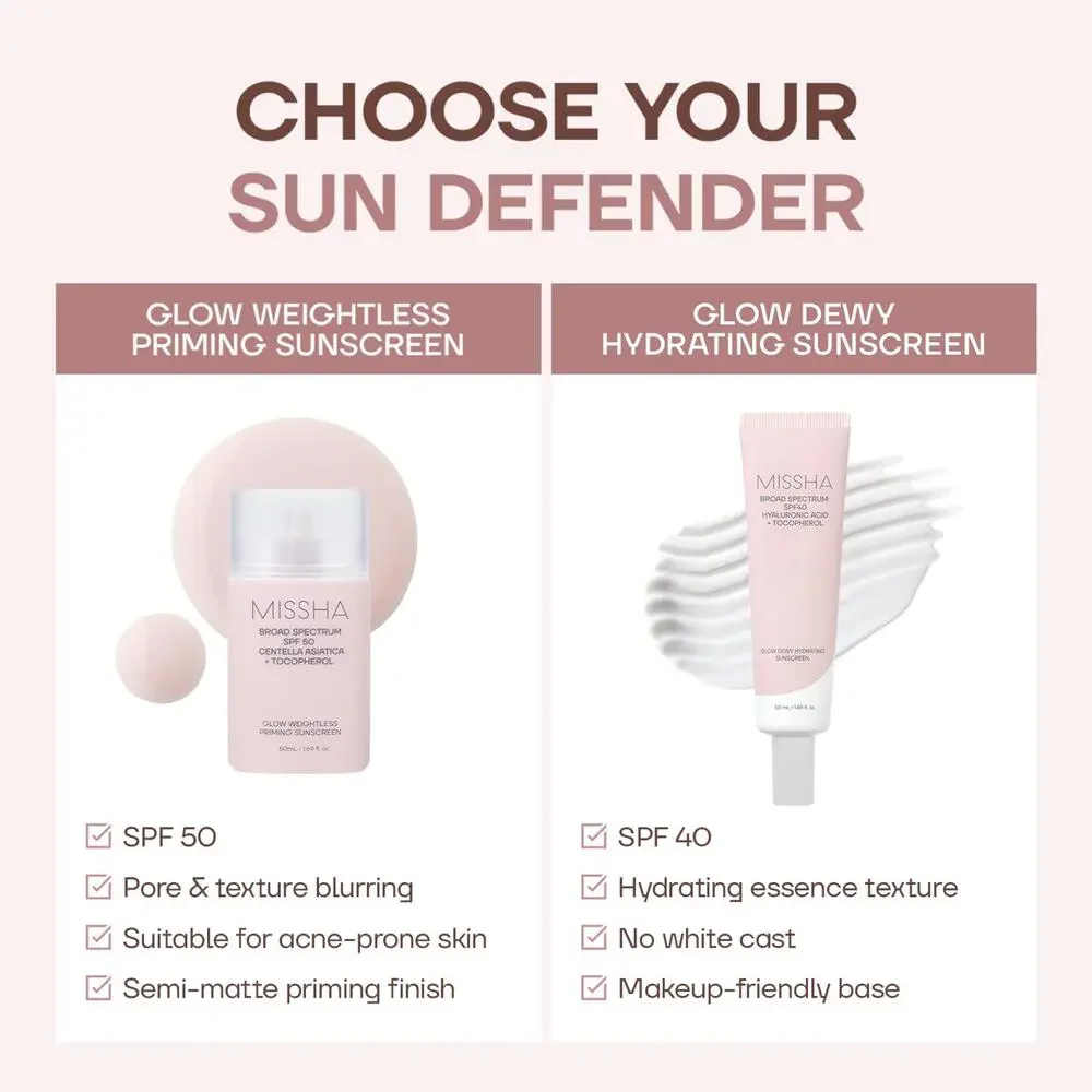 MISSHA Glow Priming Sunscreen SPF 50